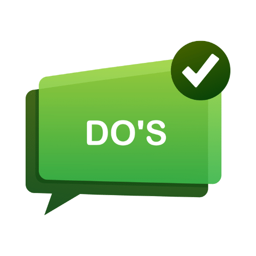 Do's