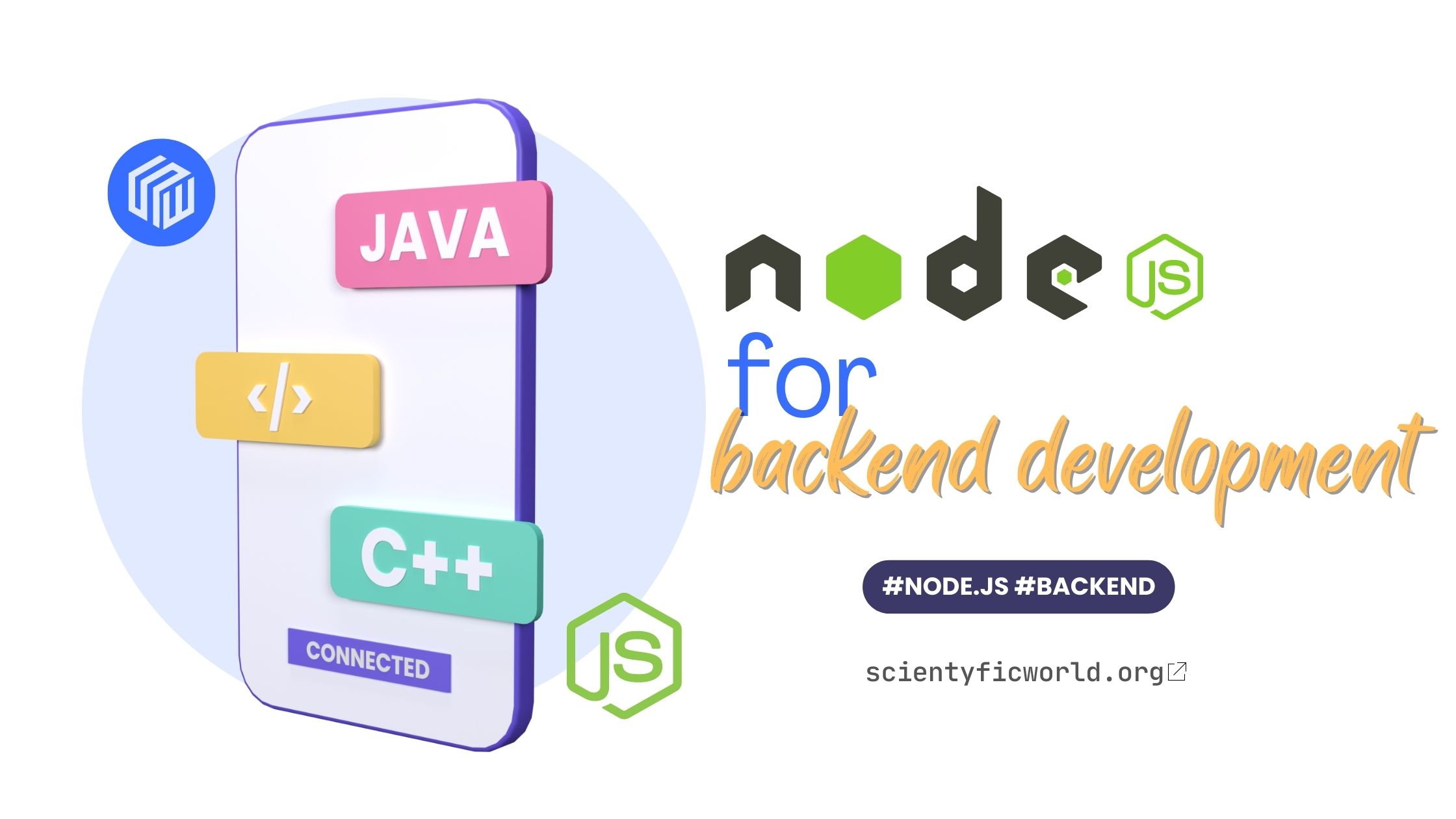 feature image for Benefits of Node.js for backend development article