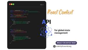 Blog banner for React Context API for global state management