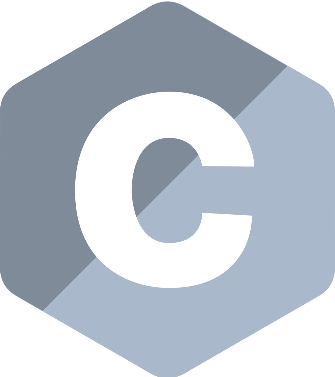 C language logo