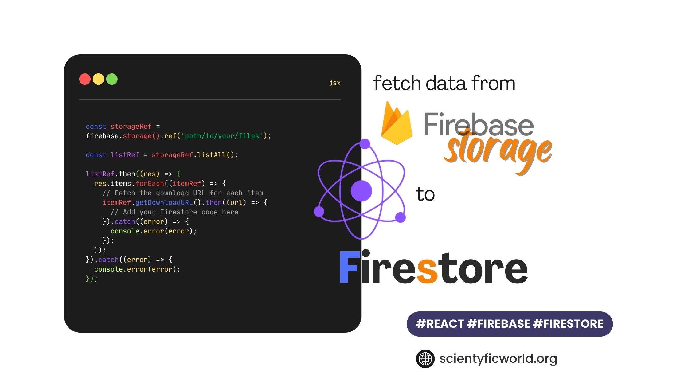How to fetch data from Firebase storage to Firestore blog banner