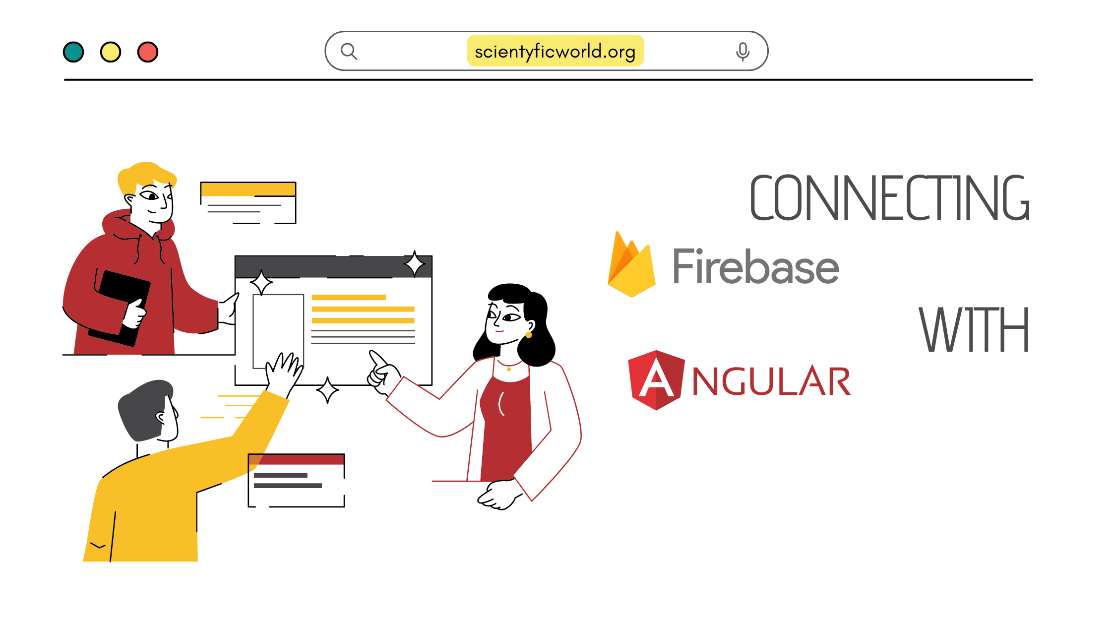 connect firebase with Angularjs blog banner