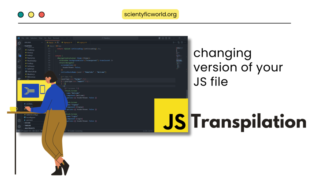 JavaScript Transpilation blog banner