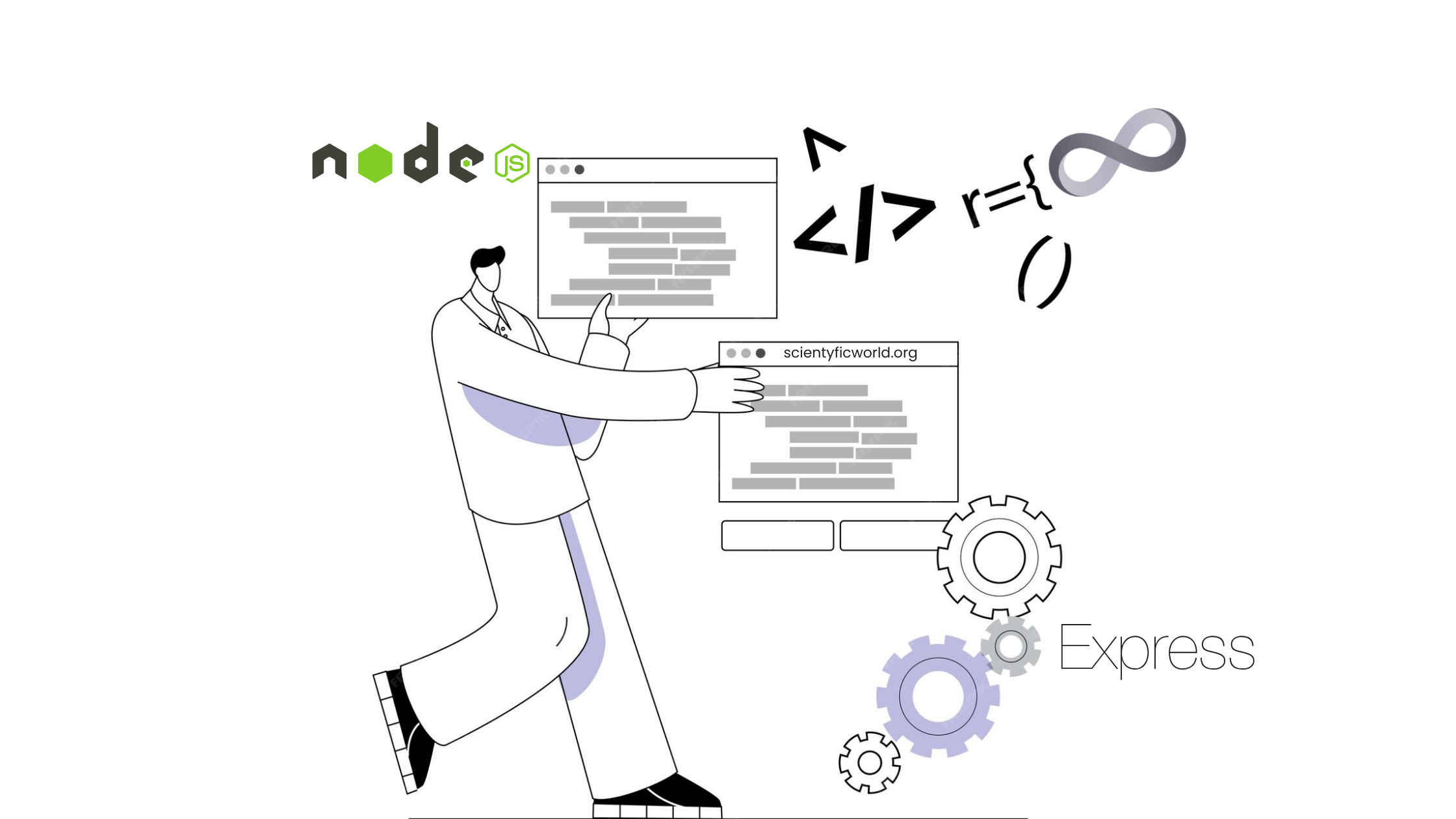 banner image for building RESTful APIs with Node and Express