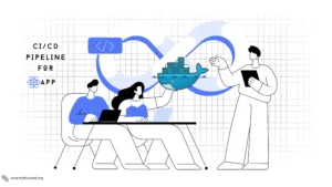 Blog Banner image for setting CI/CD Pipeline on a dockerized react native app