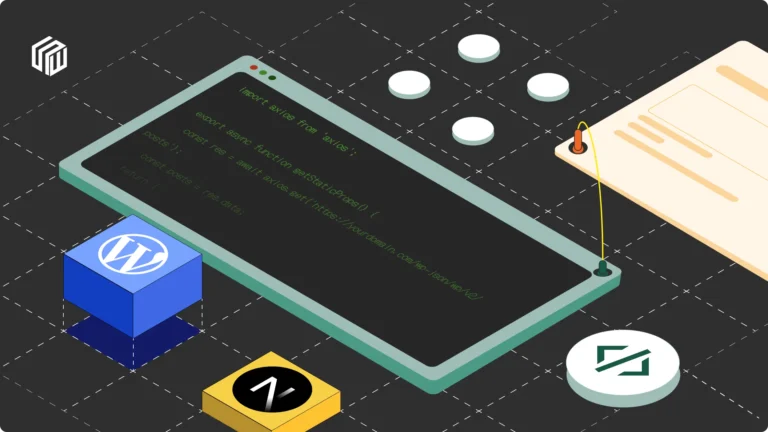 Blog banner for Headless WordPress with Next.js