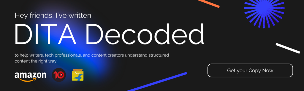 DITA Decoded promo banner