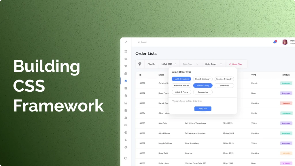 building css framework