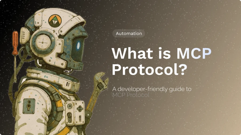 MCP aka Model Context Protocol blog banner