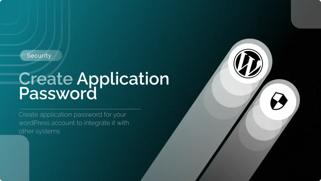 Application password using wordfence