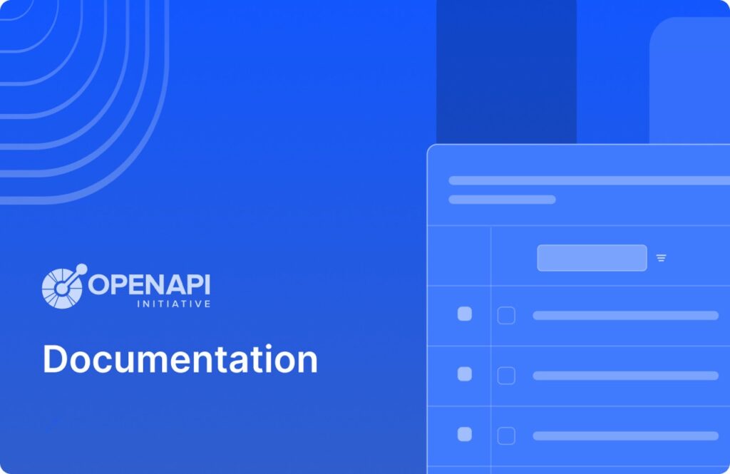 openapi documentation banner image
