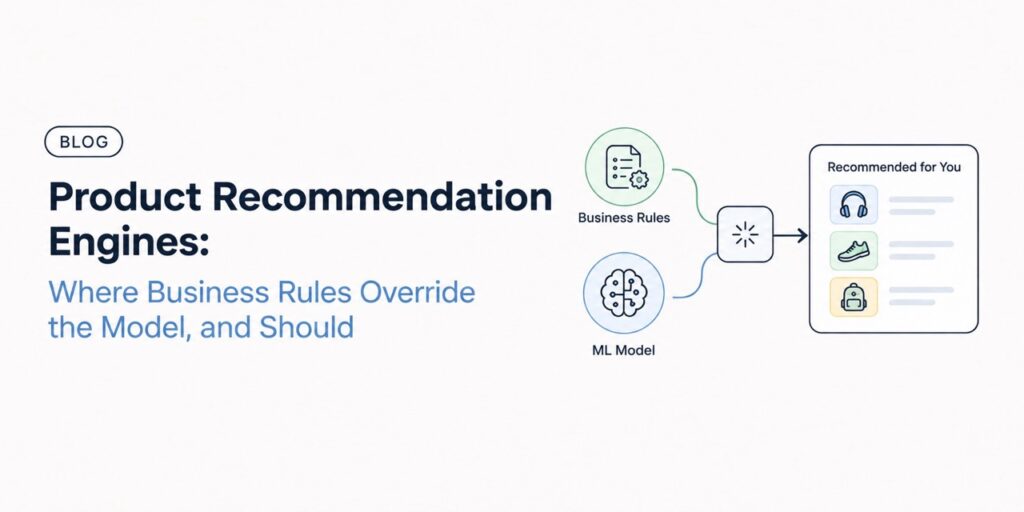 Product recommendation blog banner